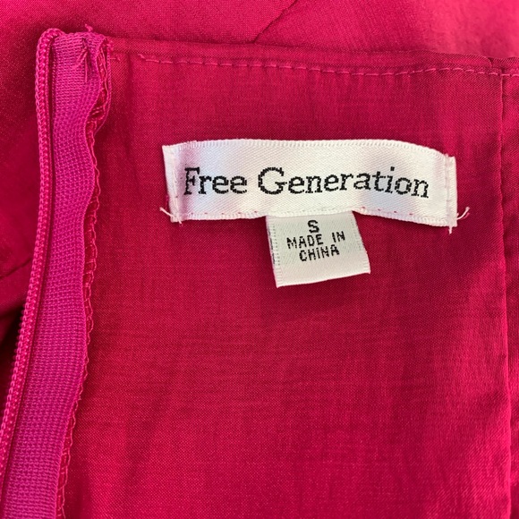 SAKS FIFTH AVE Free Generation Mini Dress Size S - Picture 5 of 5